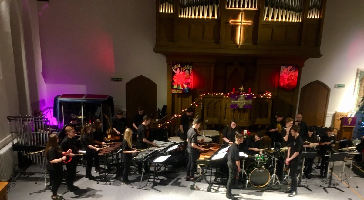 MidlothianPerc's tweet image. Fantastic performances from both the #MidPercTraining &amp;amp; the #MidPercEnsemble as guest performers at last nights Serenata Choirs Christmas Concert! 🎄🎶🎄

#MidlothianPercProject