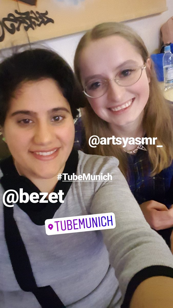 VorDirMeinTube's tweet photo. 🔴 @TubeMunich  🔴 #TubeMunich  
🤳☞ @artsy_asmr  💁 @VorDirMeinTube https://t.co/TzX9vLoOfo