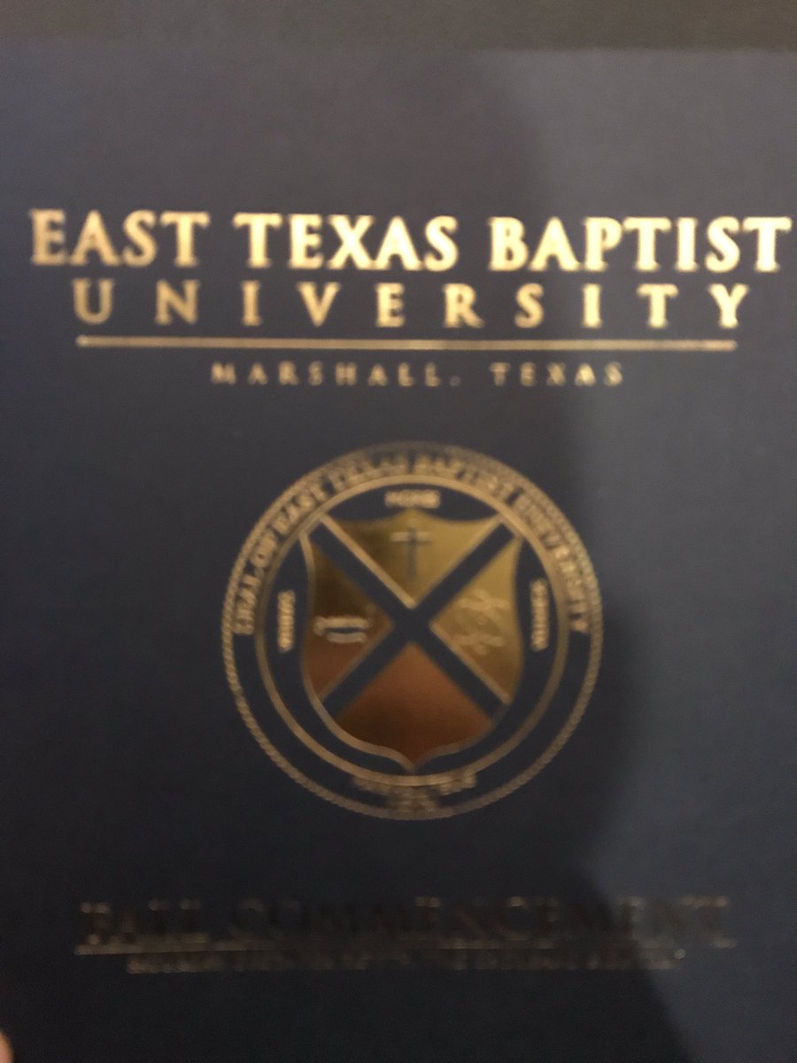 kirbdeb's tweet photo. Sarah (Child #2 &amp; Daughter #1) graduates in a few minutes!!!   @ETBU https://t.co/rMo8meq4Yv