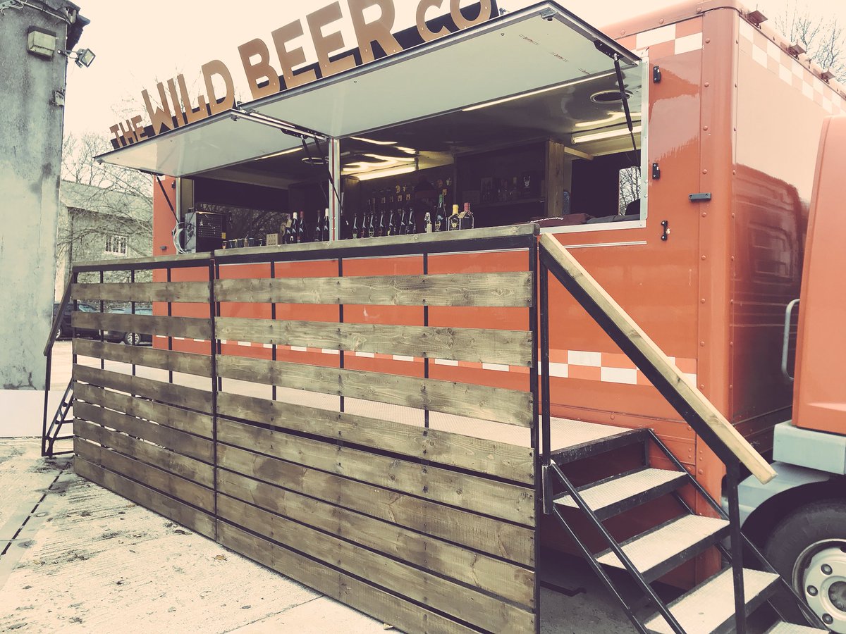 WildBeerCo's tweet photo. Weβre set up and ready for our #brewery open day, looking forward to having you all join us at #Westcombe today! π»#wildlydifferent https://t.co/ycrnGPRcjo
