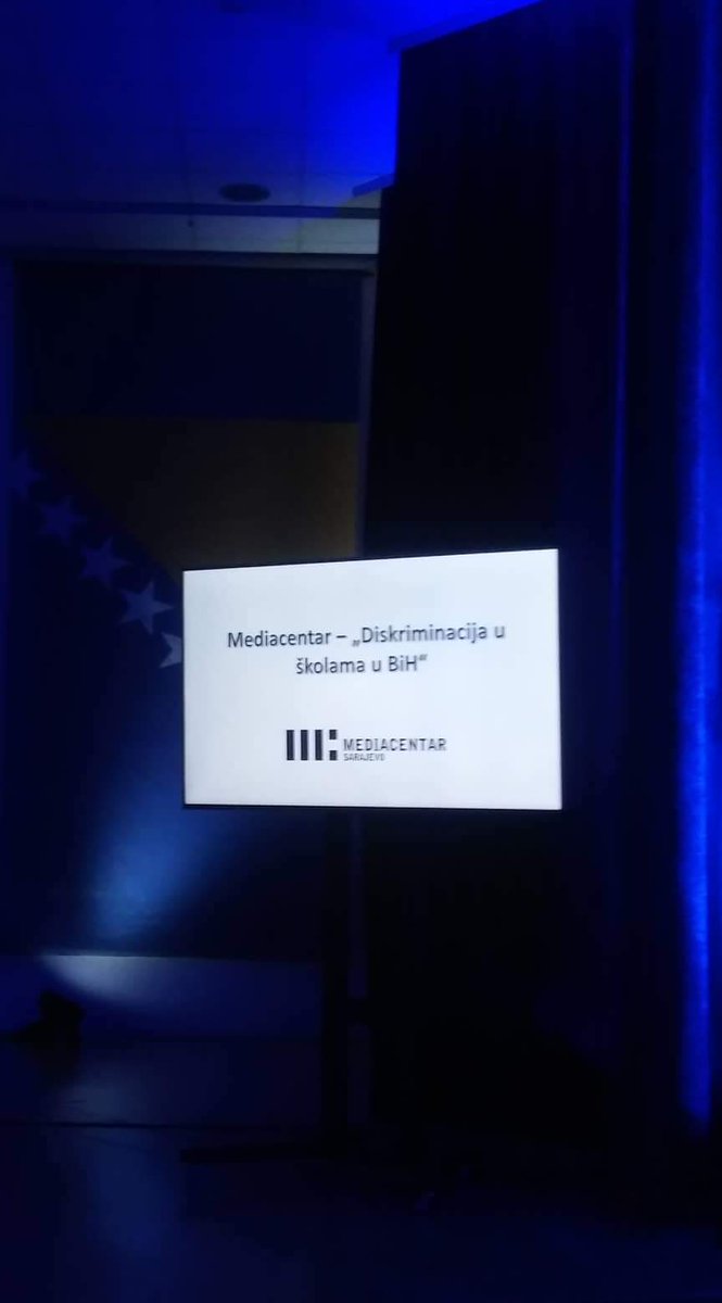 Danas smo na Fundamental Freedoms Film Festivalu u Sarajevu, gdje se prikazuje i naš film "Diskriminacija u školama u BiH"