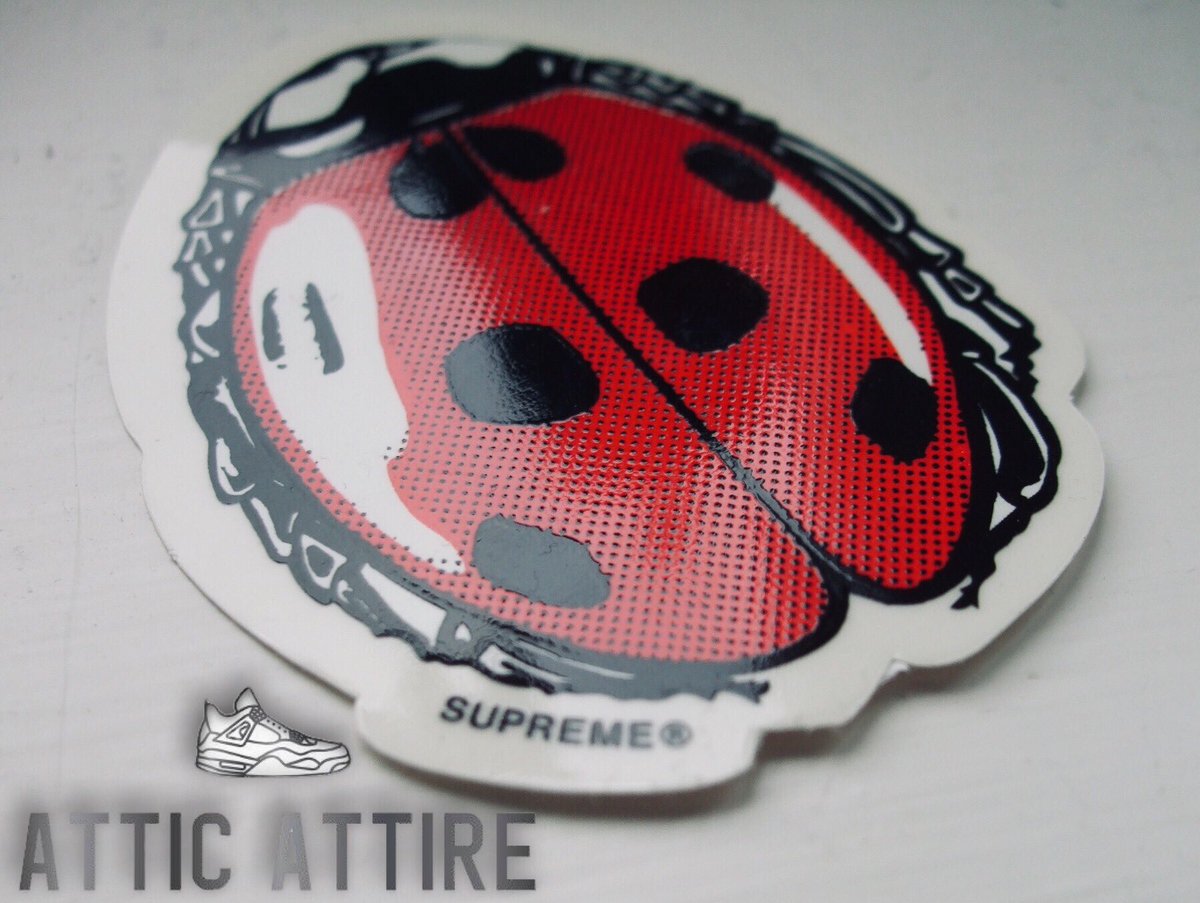 AttireAttic's tweet photo. Treat yourself to some Supreme Stickers🔥(£3.50) We have a range dropping very soon so keep your eye out!
What is your favourite supreme sticker?🏷 #atticapproved #Supreme #streetwear #fashion https://t.co/qSg6mLirZL