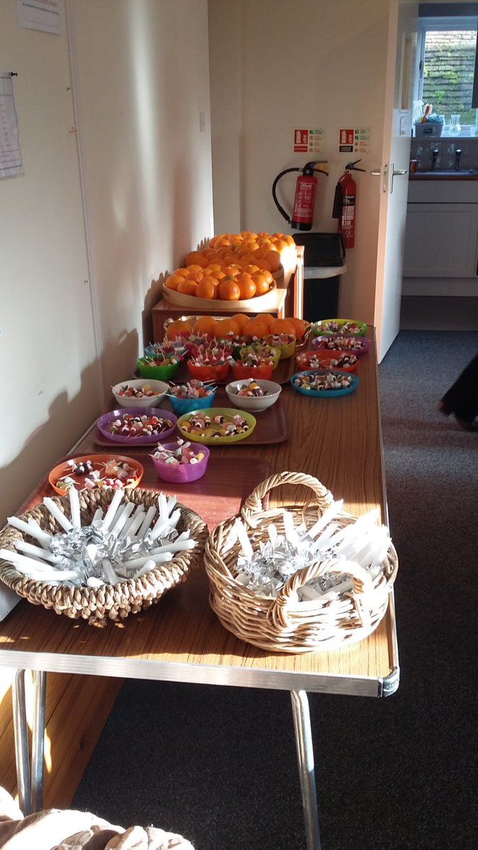 ighthamchurch's tweet image. Christingle prep done - we're ready for our Christingle Service tomorrow afternoon (Sun 9 Dec) at 4pm in the church - a family celebration, make a Christingle to take home and join us for refreshments afterwards! #followthestar All are welcome