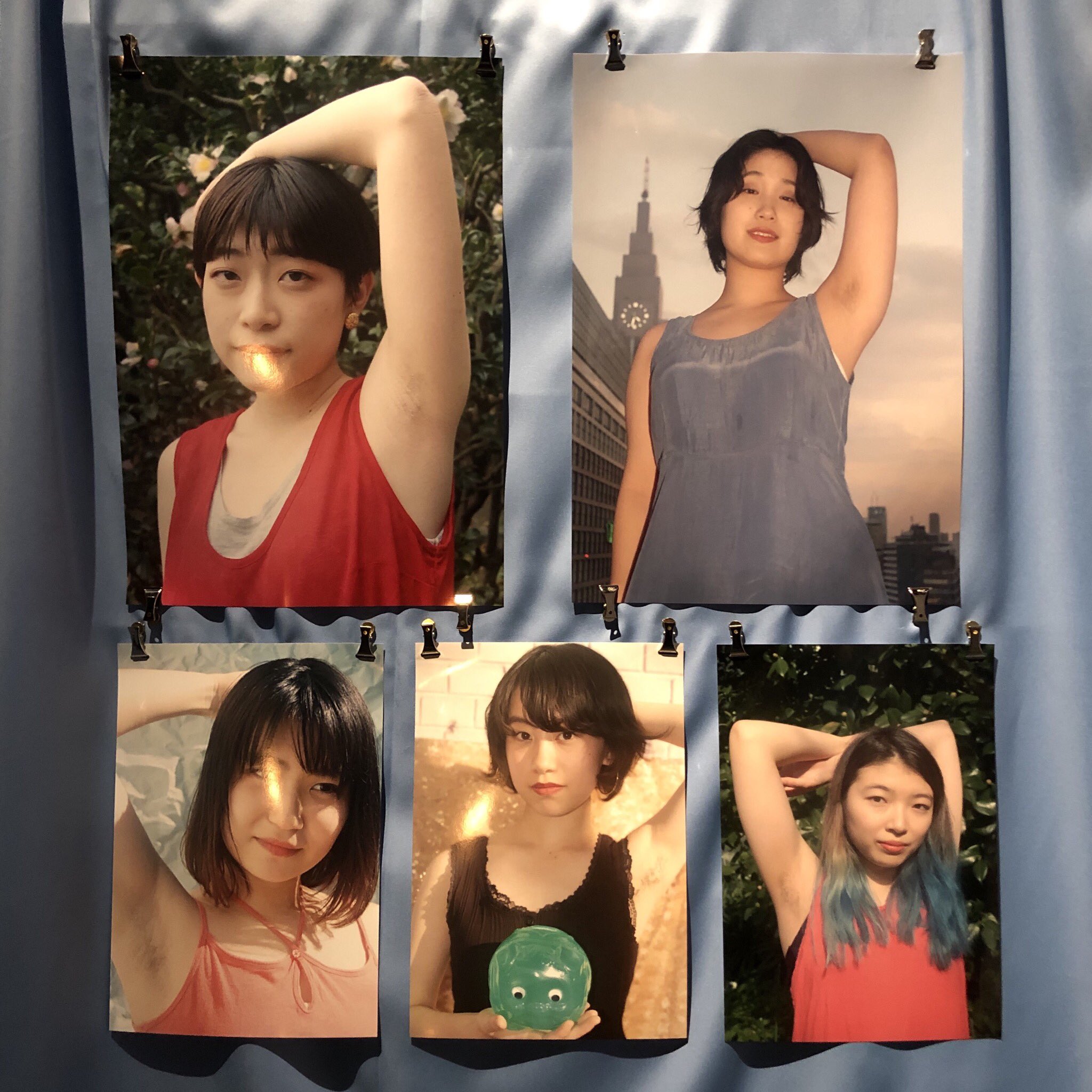 少女　腋毛　 