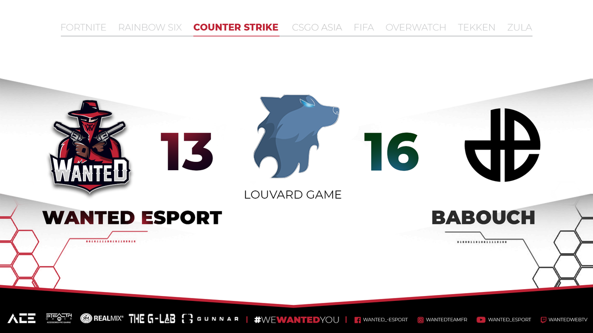 WanteD_TeamFR's tweet photo. [#LouvardGame] #CSGO

Nous sommes bien arrivés sur le lieu de l'évènement LAN by @LouvardGame 

Nous démarrons dans notre poule avec un premier match 🆚 #Babouch
pour lequel nous nous inclinerons sur le score de 13 à 16.

➡️Match de chauffe🔥

#WanteDFight🤠 https://t.co/STVkCfH1yN