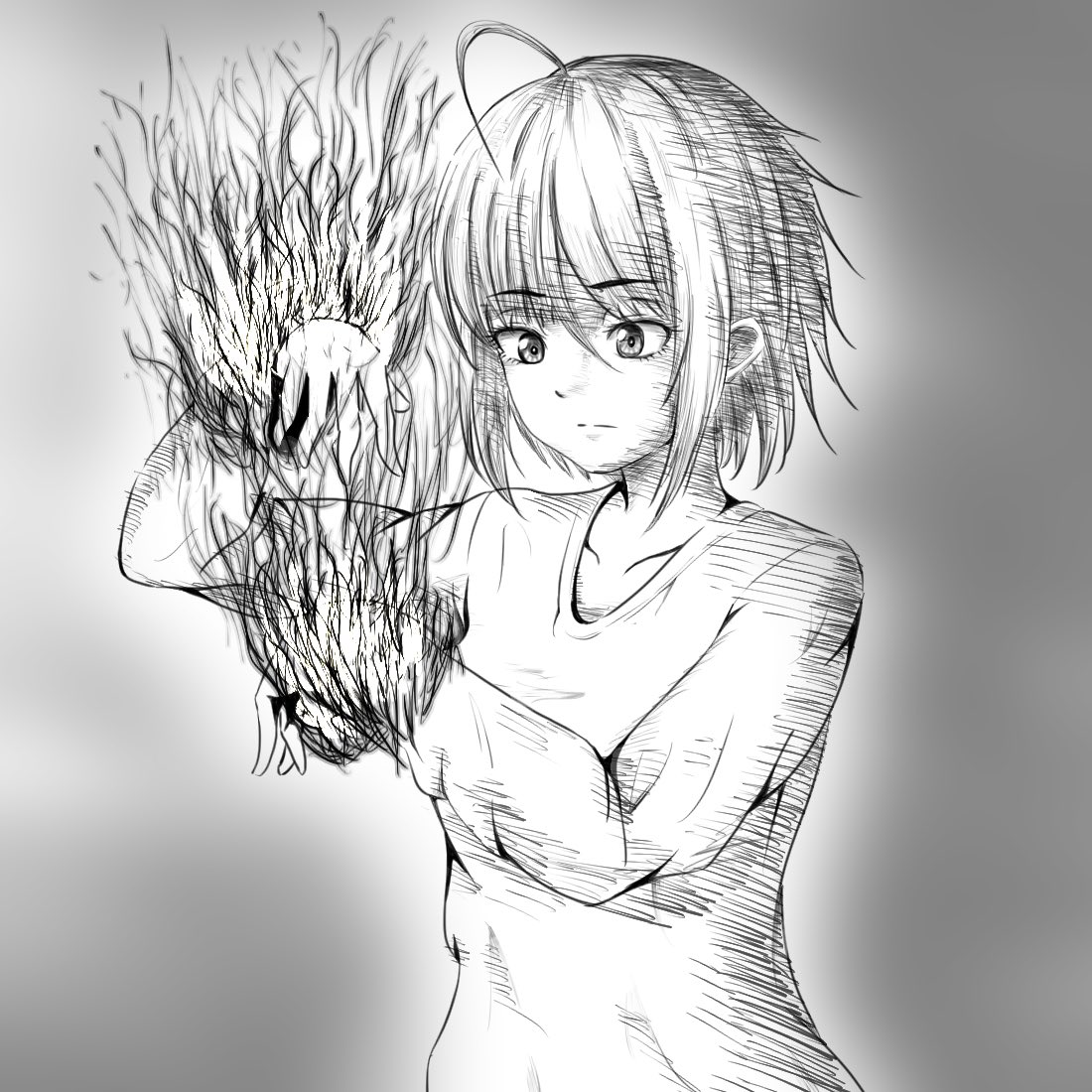 燃え袖 イラ拡 イラスト通り Painapoの漫画 燃え袖 イラ拡 イラスト通り Painapoの漫画