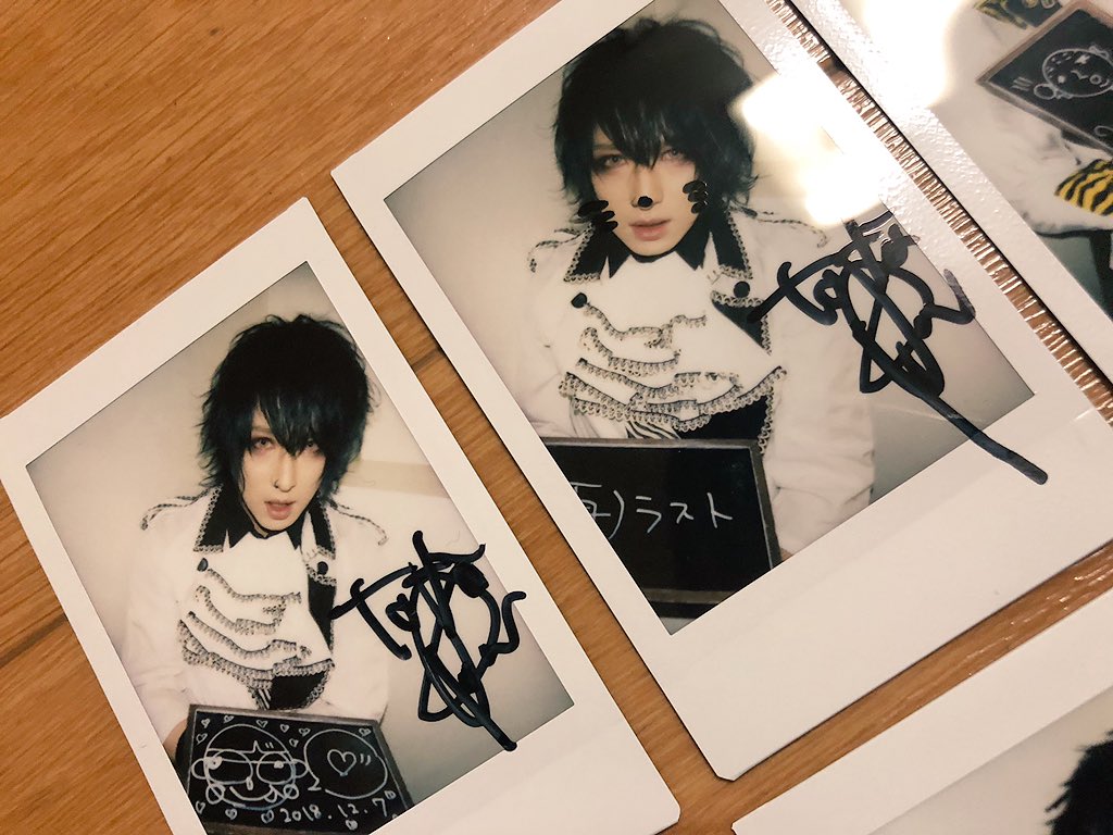 R指定 チェキ(Z・七星・宏崇) R指定 人間失格(再)新宿BLAZE公演の七星、宏崇、Zさんのチェキを楓さん