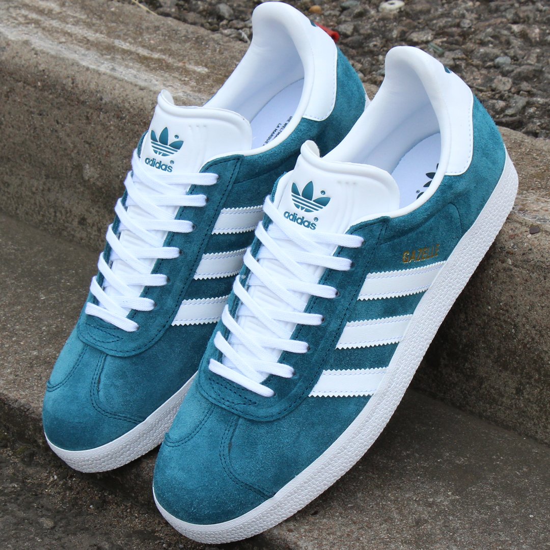 Sobrevivir Tortuga amante Twitter 上的 80s Casual Classics："Classy Petrol Blue Adidas Gazelle trainers  available in sizes 5-11. A classic style in Fresh colours perfect for  gazelle fans and the adidas collector at just £65. Shop