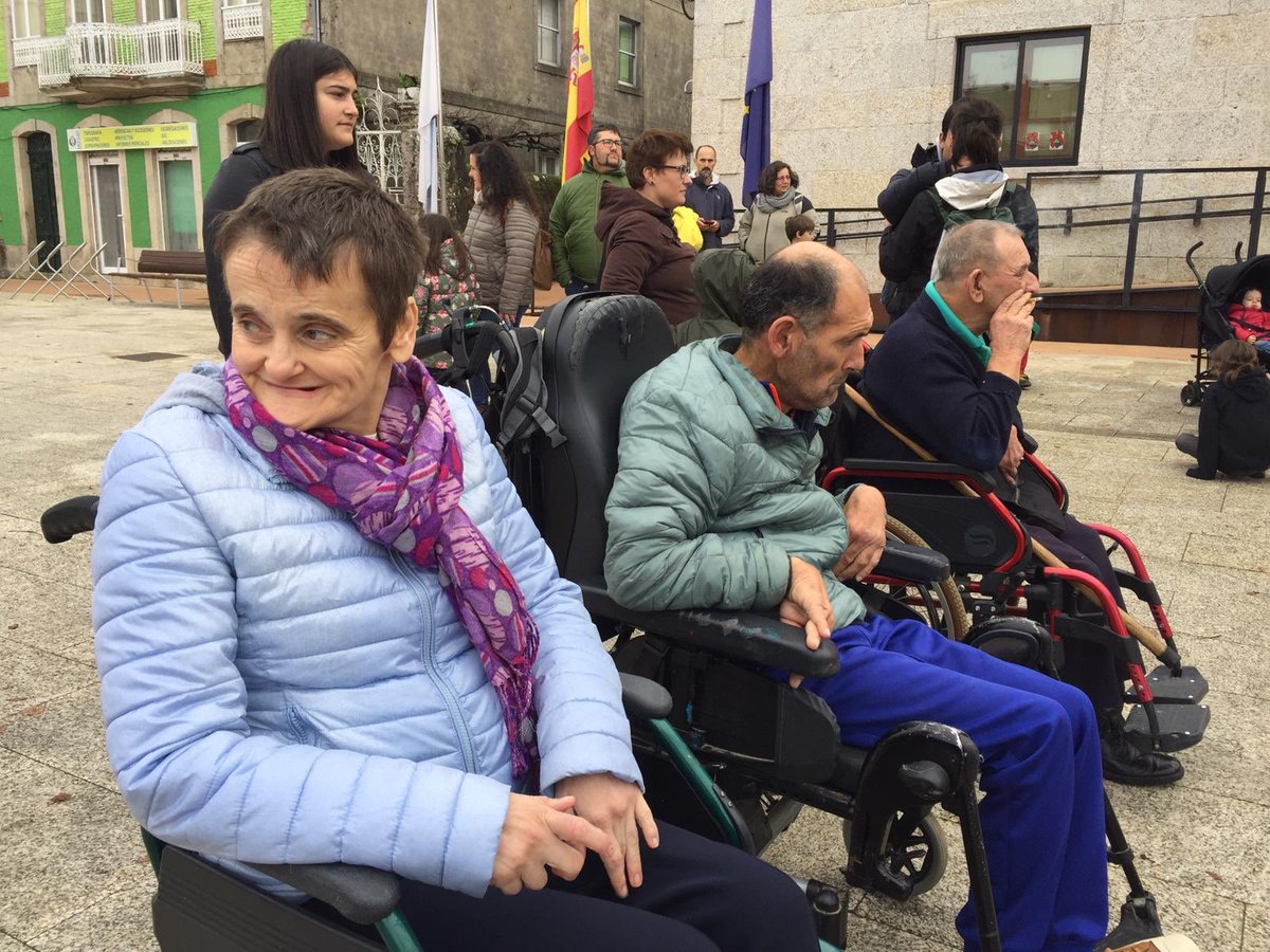 sanxerome's tweet photo. O grupo do Programa de respiro S.Xerome-Deputación, hoxe en Tomiño !
#CampaRespiroSanxe
Unha ponte hacia a vida independente ! https://t.co/nggH9MN9K8