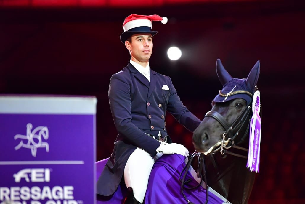 dans_la_foulee's tweet photo. Après Jessica à Genève, c'est au tour de son frère Benjamin Werndl de faire retentir l'hymne allemand à Salzbourg ! 🇩🇪

🔗 https://t.co/ojeCS7I0TK | © Daniel Kaiser #AmadeusHorseIndoor 🇦🇹 https://t.co/IJ56JAPbYC