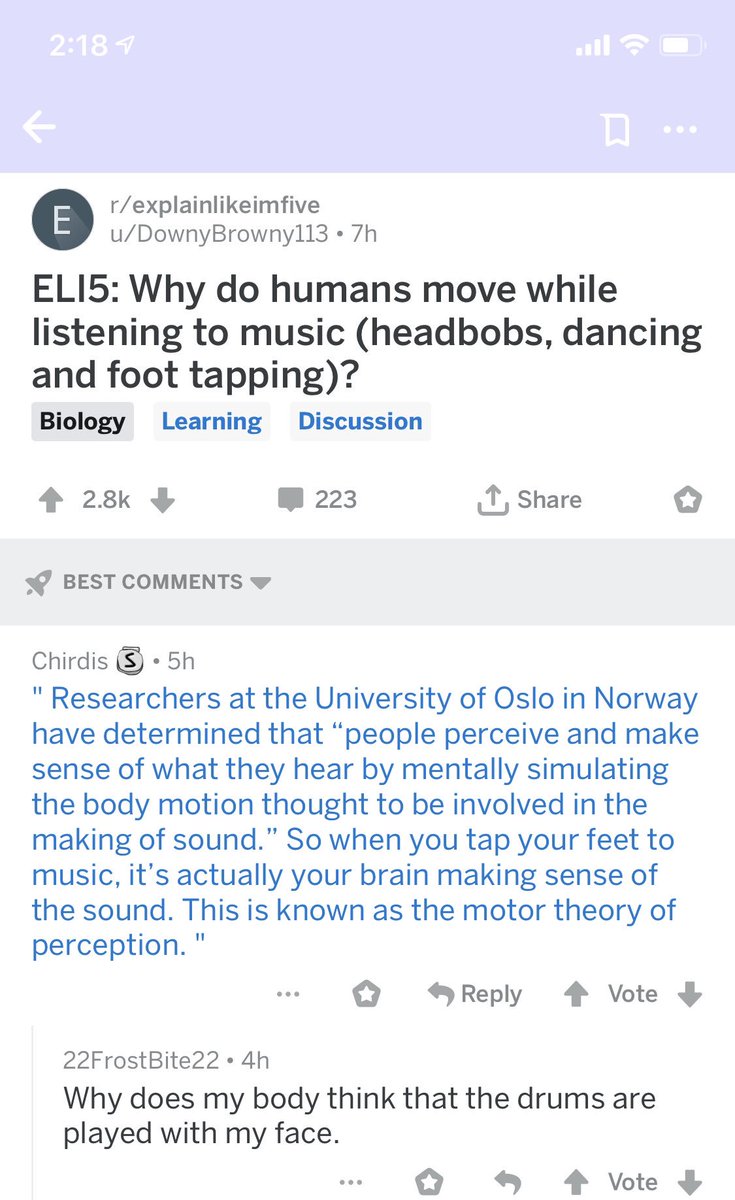 First comment never disappoints