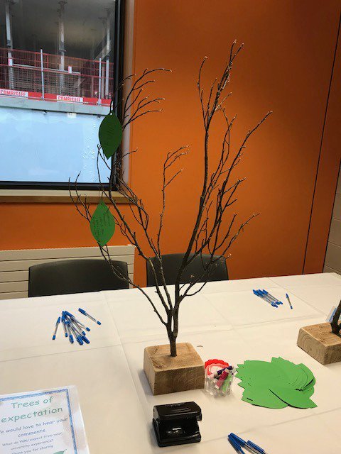 UCBChildEd's tweet photo. The Early Years team have set up some very creative activities for perspective students at our open day today! #allstarsopenday https://t.co/YXsNIMMJZT