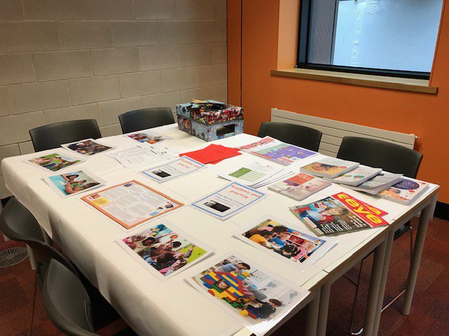 UCBChildEd's tweet photo. The Early Years team have set up some very creative activities for perspective students at our open day today! #allstarsopenday https://t.co/YXsNIMMJZT