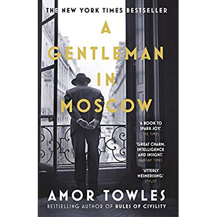literarylaughs1's tweet photo. Congratulations to @amortowles 'A Gentleman in Moscow' on winning the @literarylaughs1 2018 Book Club Awards as voted by all our wonderful guests attending the @literarylaughs1 parties. Visit https://t.co/VeqU3V5Ef9 for the full list of winners https://t.co/a7MG3p2ktB