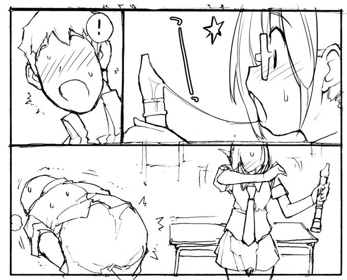 近況報告12月8日 ブス山さんと童貞紳士達(仮)進捗13
クラスメイトとリコーダー2
ろくもんせんHP→https://t.co/DKHLBvSzn4 