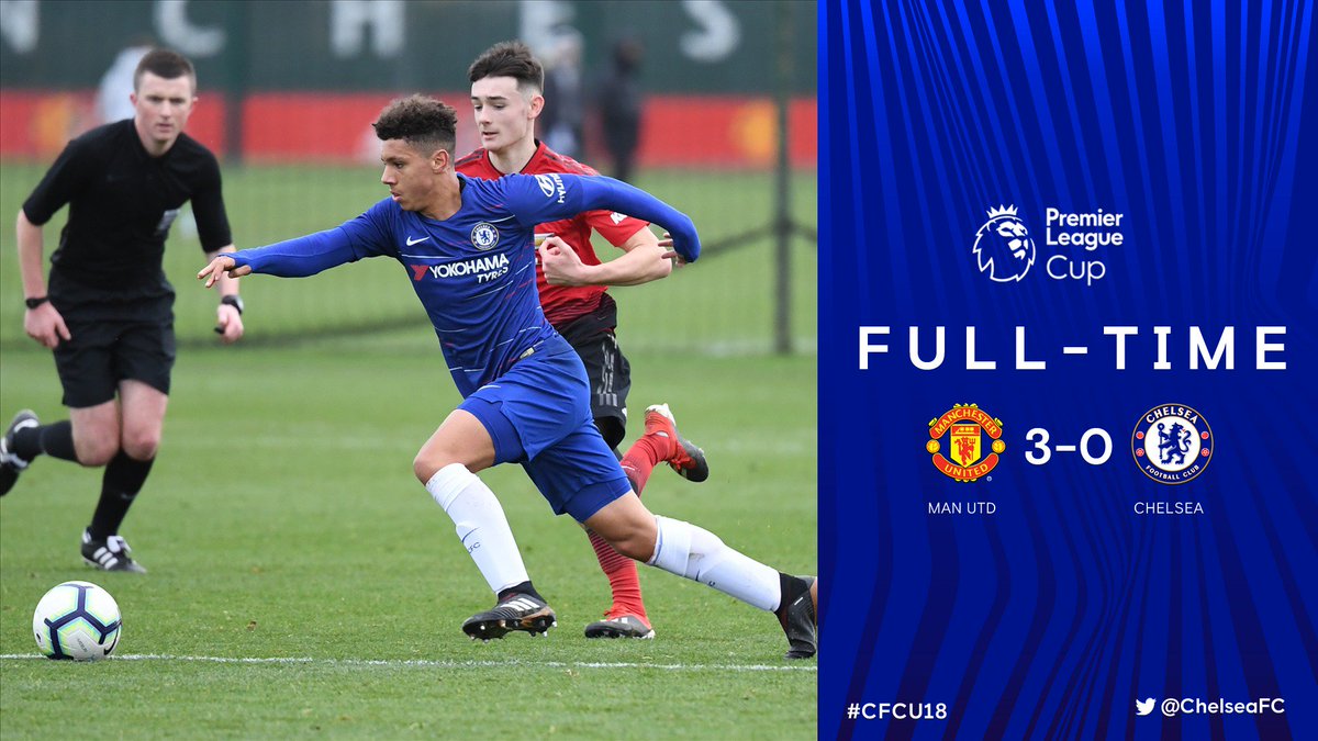 Chelsea Fc On Twitter It S Not Been Our Day In The North West Our Defence Of The Under 18 Premier League Cup Now Depends On Other Results To See If We Qualify As One