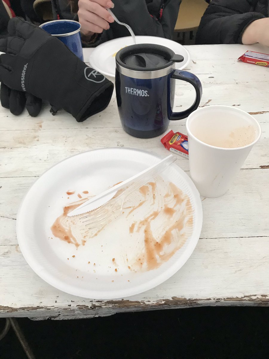 TitansExplorers's tweet photo. @iceSCOUTcamp just what a cold Explorer Scout needed after a morning of activities. Empty plate = Full Stomach.
#TitansOnTour https://t.co/DFoUSaoAb0