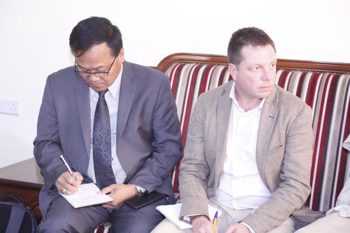 SECCCI_Project's tweet photo. Today we are at the border between #Kenya, #Ethiopia & #Somalia, part of the #ManderaTriangle. Together with the #EU & implementing partners we look forward to improving the #CrossBorder cooperation. TY Governor of Mandera County for the great engagement and welcoming meeting. https://t.co/mHLWi5SdQR