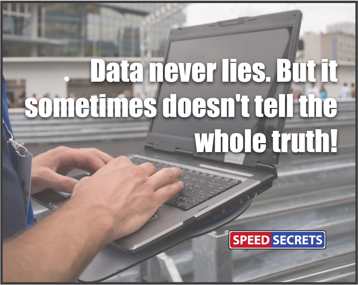 SpeedSecrets's tweet image. Speed Secret Saturday: &quot;Data never lies. But it sometimes doesn&apos;t tell the whole truth!&quot;

#SpeedSecretSaturday #dataacquistion #speedsecrets #speedsecret #drivingtip #performancedrivingtip #racedrivingtip #performancedriving #drivercoach #drivercoaching #racedrivercoaching #hpde