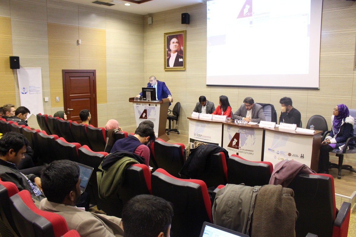 4. Uluslararası Öğrencilik Sempozyumu ikinci oturumu, bildiri sunumları ile devam ediyor.#UDEF <a href="/UDEForgtr/">UDEF</a>