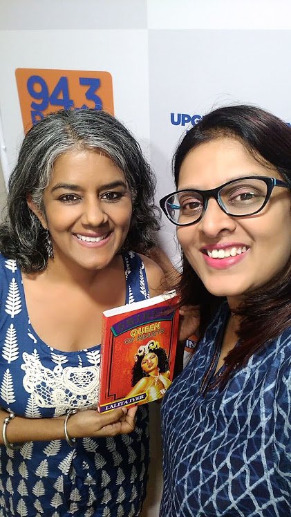 anitaondemand's tweet photo. #chillweekends @943RadioOne #Mumbai #Delhi #Bangalore tunein 9-10am Sunday 9th Dec 2018 for a #super #fun #bollywood chat with #author @Lalitude #LaitaIyer & her newbook #Sridevi #QueenofHearts @WestlandBooks its secrets & stories revealed on my #weekendbookshop tune in & #win . https://t.co/s9DCQSdFZg