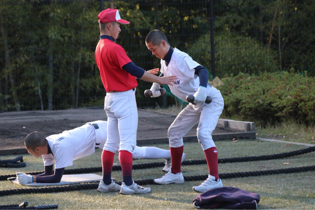 龍谷大平安高校 野球部 ベースボール シャツ 甲子園出場記念