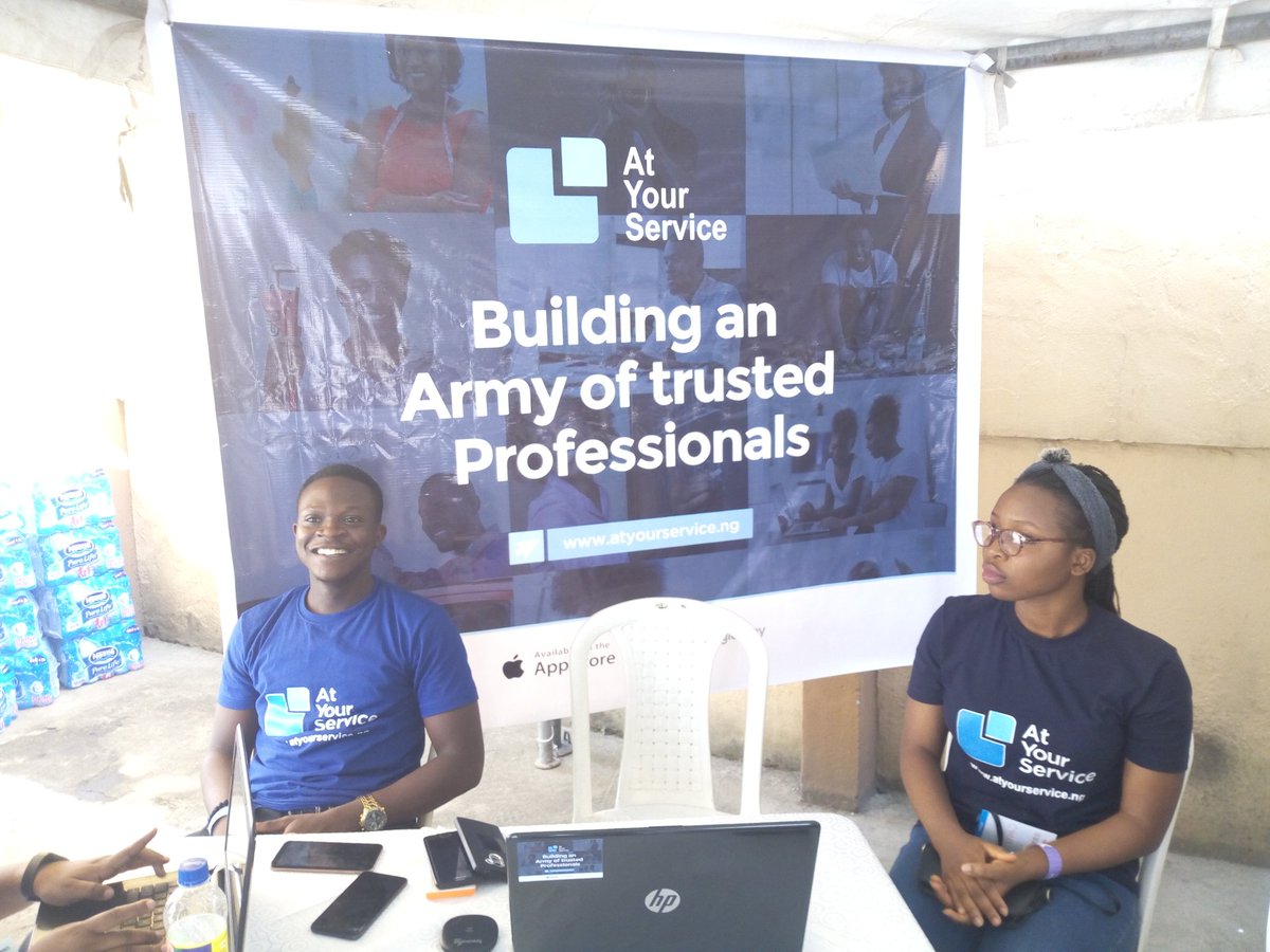 P_Incubator's tweet photo. Then there's AtYourService, a venture solving the problem of getting
capable professionals who can deliver any task - efficiently and timely. They're building an army of trusted professionals. #innolounge #reboot #tedxyaba @yourservice_ng https://t.co/uzBCil6OyS