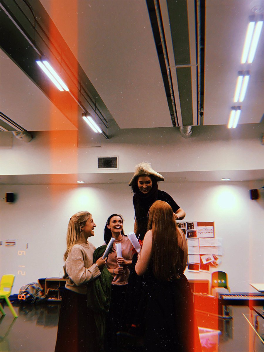 GSABAMT2019's tweet image. A successful week of staging for Little Women! @BronaghLagan is a dream and we're loving bringing these characters to life, especially having all those Christmassy feels too ❄️ @rachaelkerridge @tom_turner7 #letusbegin