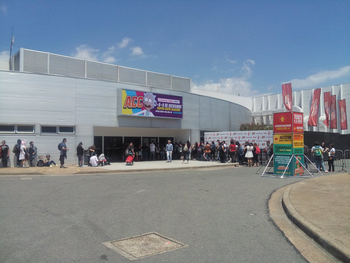 OtakuNoBaires's tweet photo. Asi nos recibe esta nueva edición de @ArgenComicCon en el Centro Costa Salguero de la ciudad de Buenos Aires.
#ArgentinaComicCon #ArgComicCon #acc #acc2018 #comicconargentina
#comiccon #costasalguero #centrocostasalguero https://t.co/ZBola1p2MC