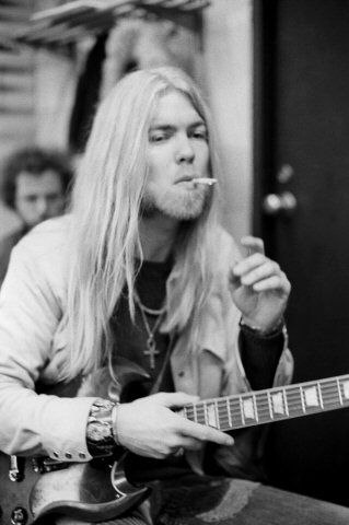 Happy birthday Gregg Allman. It\s been a year since we lost you and still miss you and your distinctive voice. 