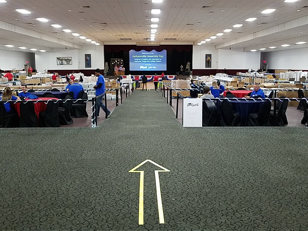 CareForce's tweet photo. Good Morning @OpGratitude and @CSX This way to service! #OperationGratitude #PrideInService https://t.co/9CK2E2N4z6