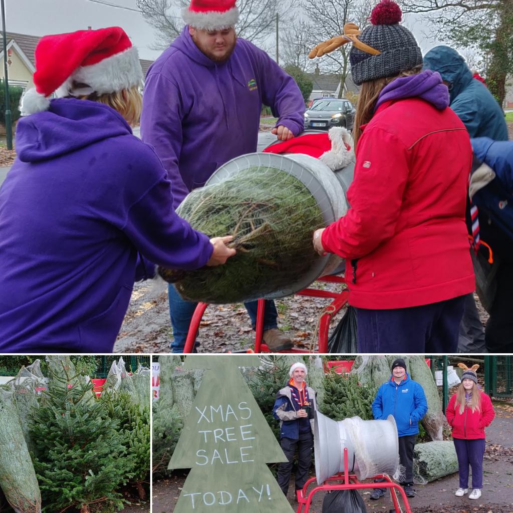 Unit Fundraising!
Selling Christmas trees from Butchers Coppice Campsite.
#uk24wsj #ukcontingent #worldscoutjambotee #iscout