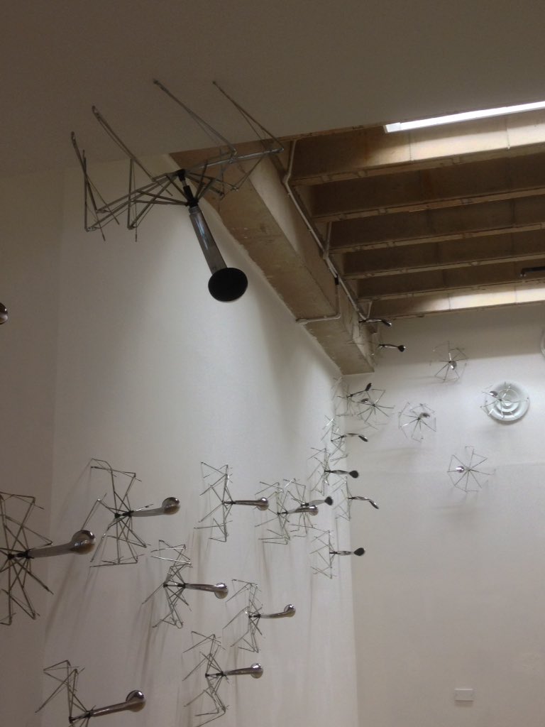 I'm here in <a href="/arcadecampfa/">ArcadeCampfa</a> again today for the INTERSECTION exhibition. These little critters by artist Konstantinos Grigoriadis are certainly catching people's attention. kostaxe.com