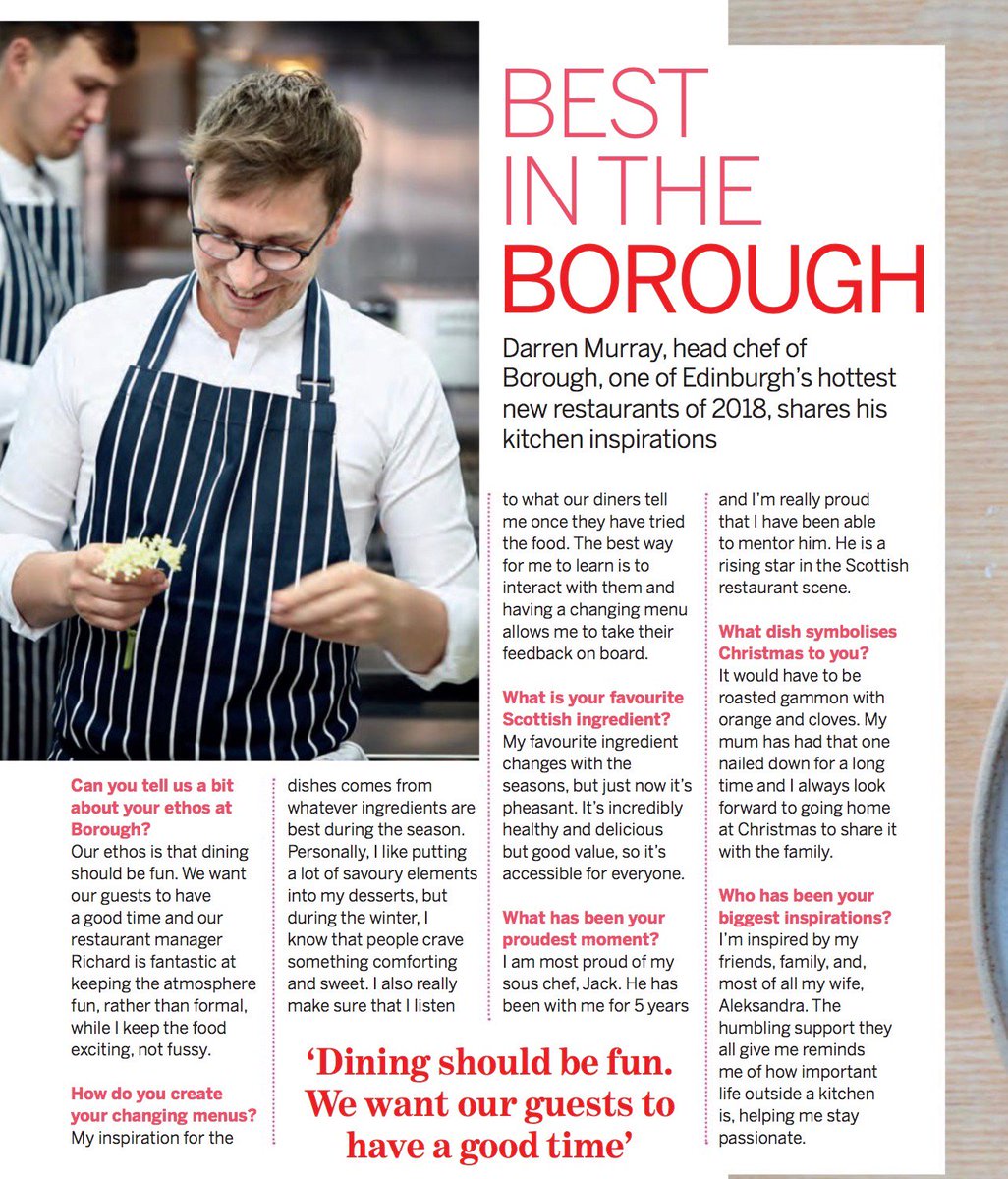 Thanks Foodies!
.
.
#boroughleith #edinburghfood #foodies #foodiesmagazine #leith #edinburgh