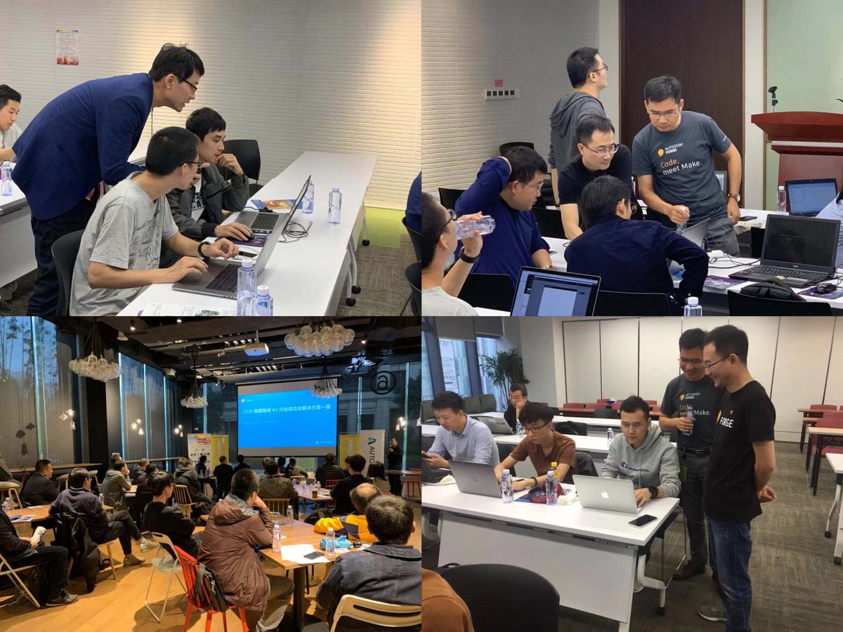 coldwood's tweet image. @AutodeskForge events in Shanghai and Shenzhen, @china. Huge enthusiasms about Forge and impressive discussions. explicitly introduced @simulation_hub, @VINCI, @SigmaEstimates, @eSUBinc ,@xinaps_ and GoGTP. Strongly recommend check those AU classes at autode.sk/2QhLuXi