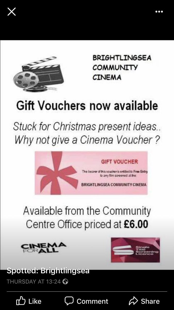 Brightlingsea community centre tweet media