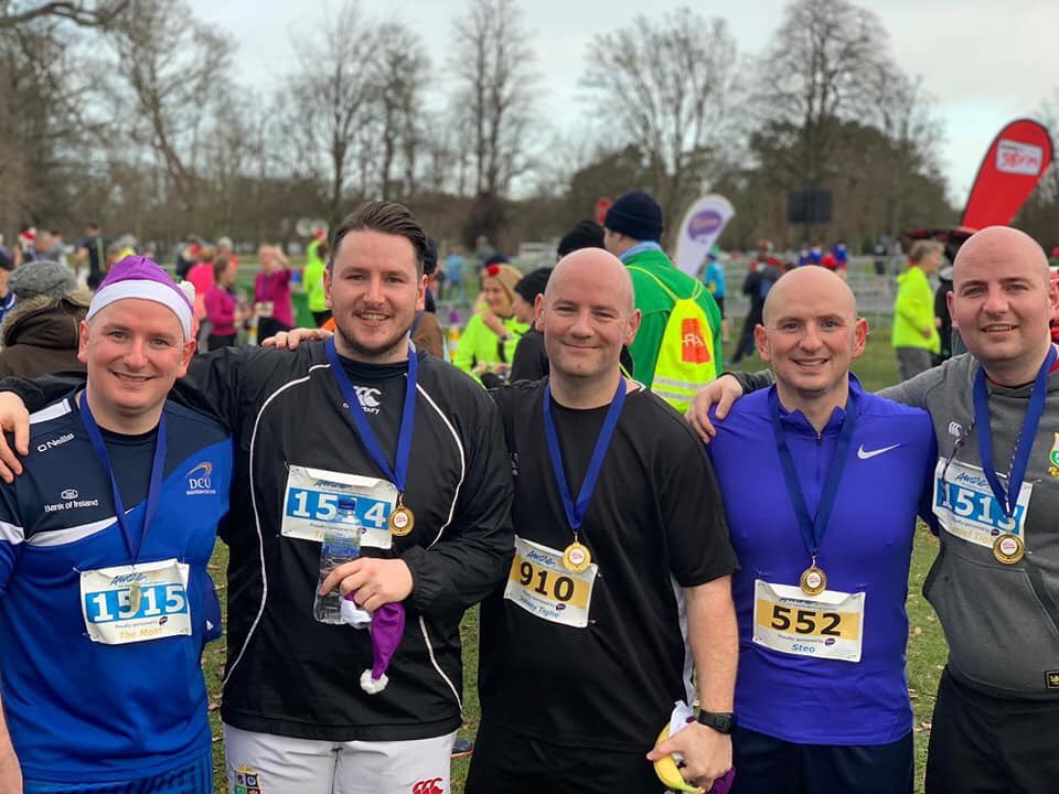 Tighesie's tweet photo. Great run with all my brothers in memory of my uncle Steo for the charity Aware ❤️ https://t.co/qRmRPTGvSy