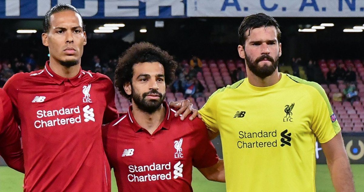 One of the world's best defenders.
One of the world's best forwards.
One of the world's best goalkeepers.

Liverpool have all three.