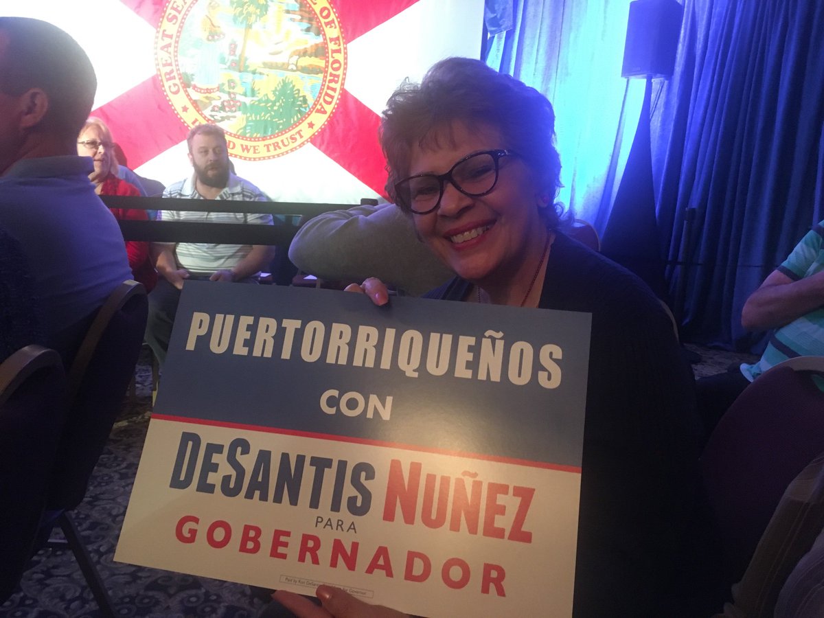 RodriguezSay's tweet photo. @RonDeSantisFL Just waiting you! Our Governor #FL2018 @AshleyMoodyFL https://t.co/Jplbfit5Aj