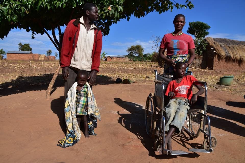 Boaz from Sumbawanga, Tanzania, did not have a wheelchair. After IAS's team in Sumbawanga identified him, he received a wheelchair that enables him to go to school and his parents to work in the field while he is at school. #leavenoonebehind #EDDW #EDDW18