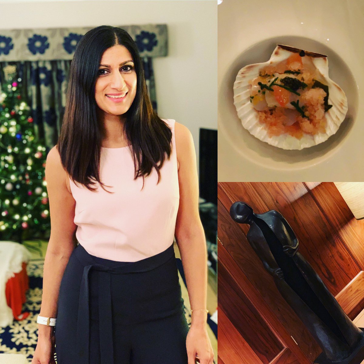askanushka's tweet photo. And we didnβt talk shop too much! @lemanoir @graham74GC @DrJamKothari @simonhawkins71 @PaulGearing1 Great fun and conversation. Must get one of those decanters eh guys?! #christmas #fridayglam #oncologists #breastsurgeons and #haematologists at the naughty table!πΎπ https://t.co/sBZVL2Gr05