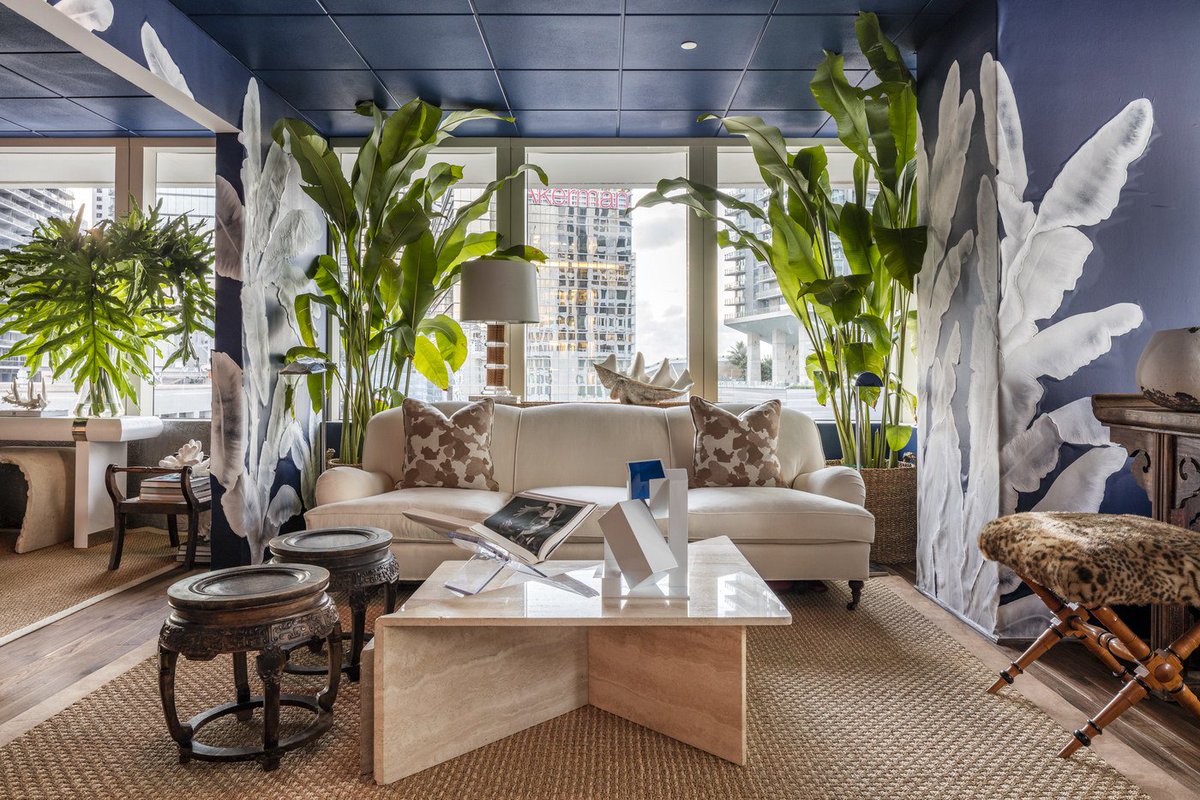 Architectural Digest on Twitter "Designers turn an office building into a showcase of creative