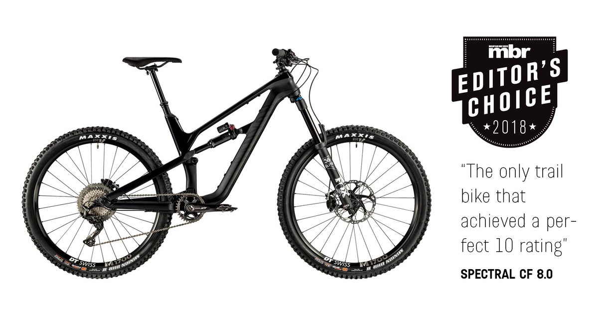CanyonUK's tweet photo. 🏆 LIGHT, FAST AND EFFICIENT
Another accolade for the #SpectralCF 8.0 which earns a spot on the @mbrmagazine Editor's Choice 2018!
Find out why → https://t.co/e5UXKG7U00 https://t.co/jVMivj7DsK
