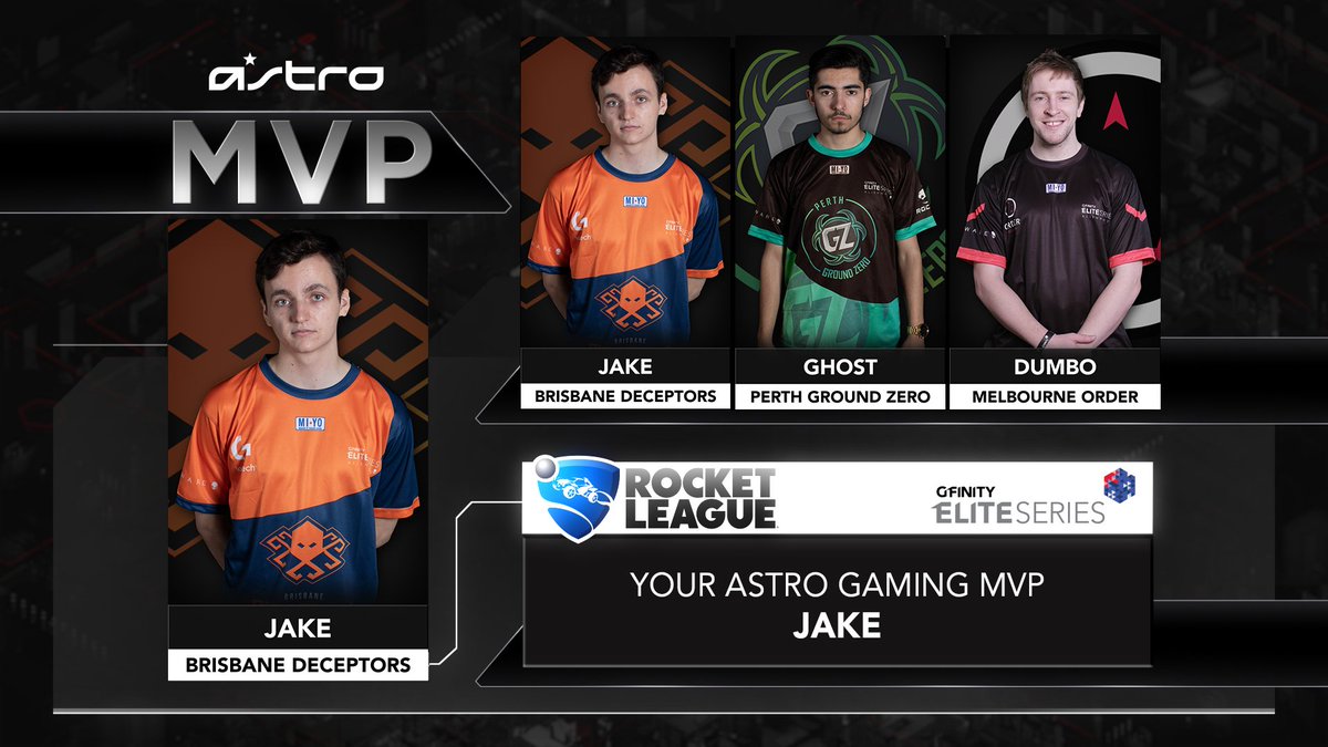 Gfinity Australia (@gfinityau) on Twitter photo 🏆Congratulations to your Week 5 #RocketLeague <a href="/ASTROGaming/">ASTRO Gaming</a> MVP! <a href="/BNEDeceptors/">Brisbane Deceptors</a> @JakeRL_ 🏆Congratulations to your Week 5 #RocketLeague <a href="/ASTROGaming/">ASTRO Gaming</a> MVP! <a href="/BNEDeceptors/">Brisbane Deceptors</a> @JakeRL_