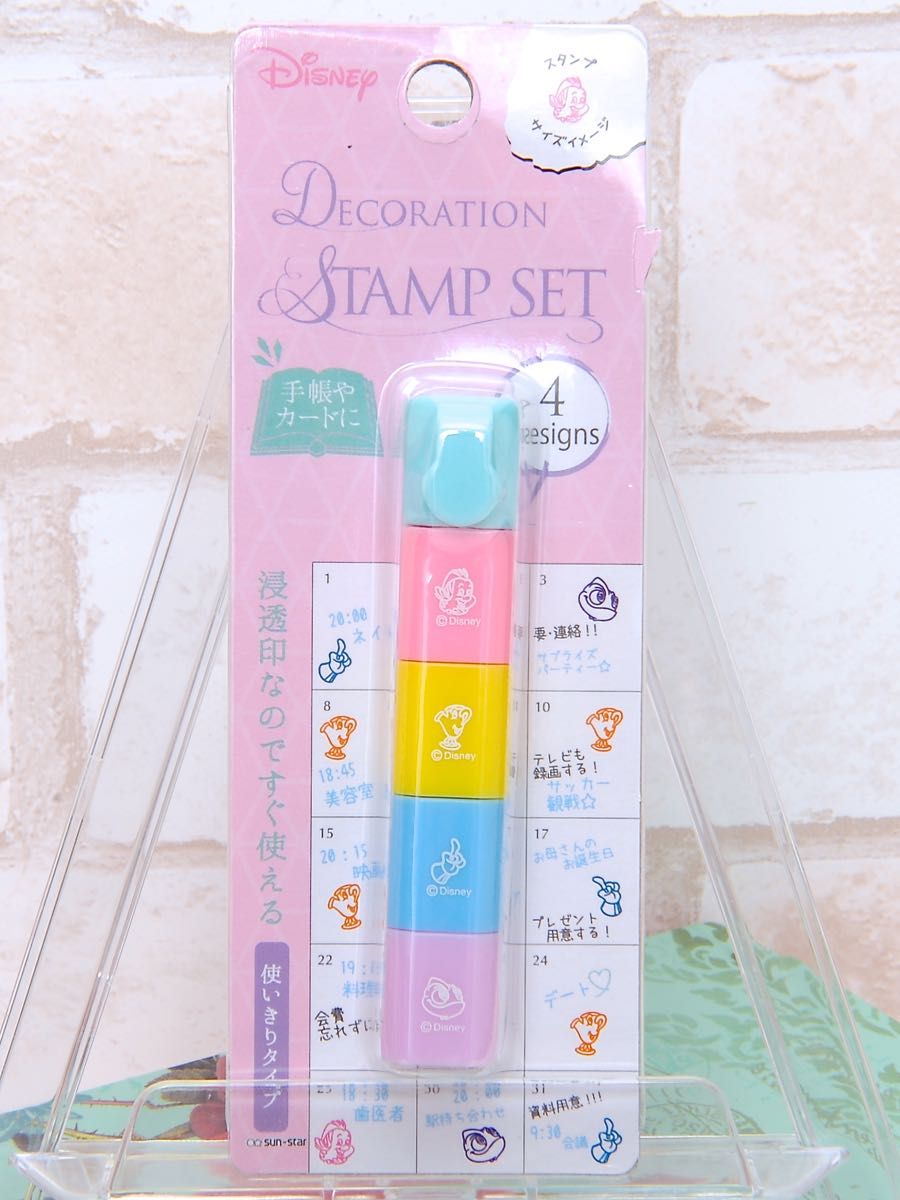 Dtimes A Twitter ディズニーキャラクターのスリムなハンコ サンスター文具 デコレーションスタンプ 手帳やノートにポンッと押せるかわいいスタンプです 詳細 T Co H7yd7p59xu