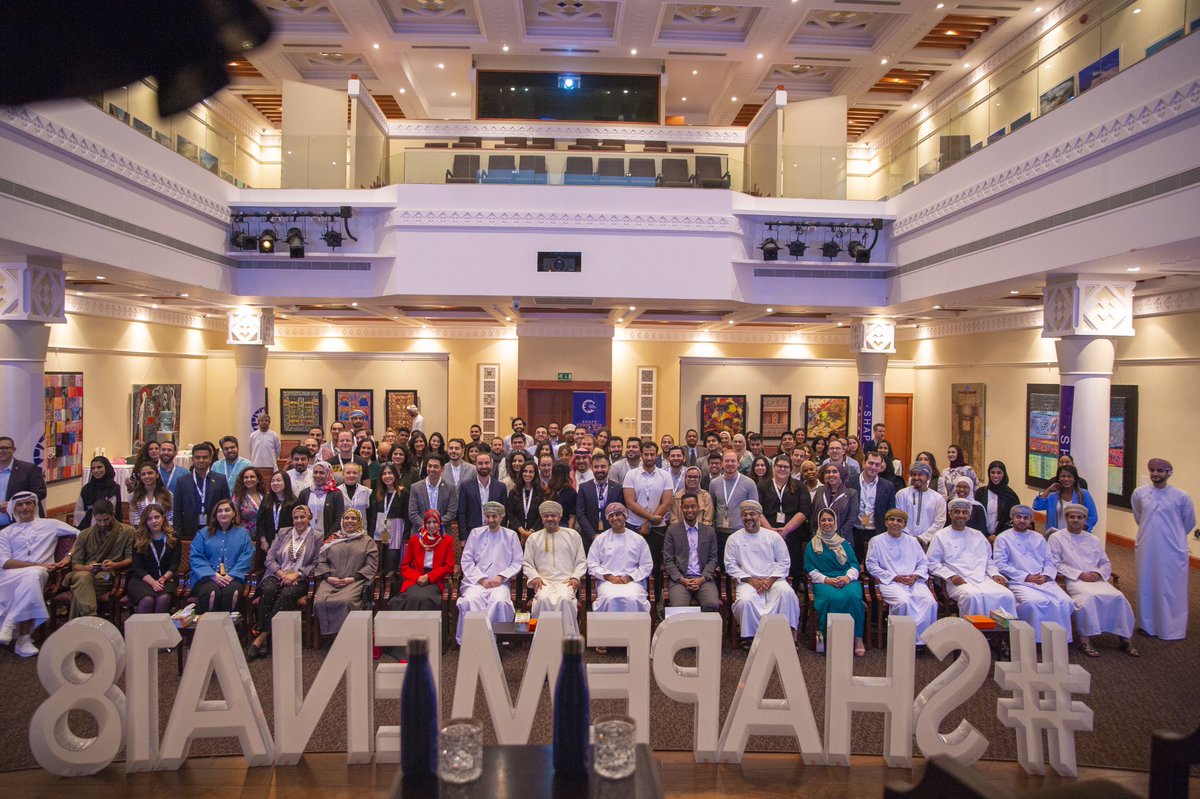GSC_Muscat's tweet photo. That’s a wrap for day two. 
Thank you Shapers!
#SHAPEMENA18 #Fantak https://t.co/uNj1UEr2tS