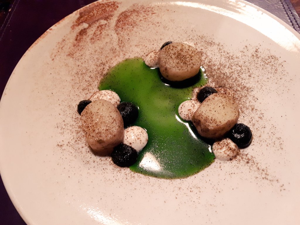 MichelinGuideUK's tweet photo. Back @DILLrestaurant #Reykjavik with chef @KariThorsteins1 at the stove https://t.co/aaRd6O9lAn