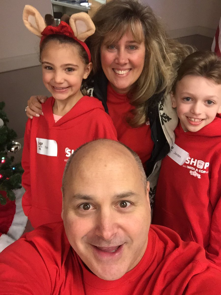 What a great morning to Shop With A Cop