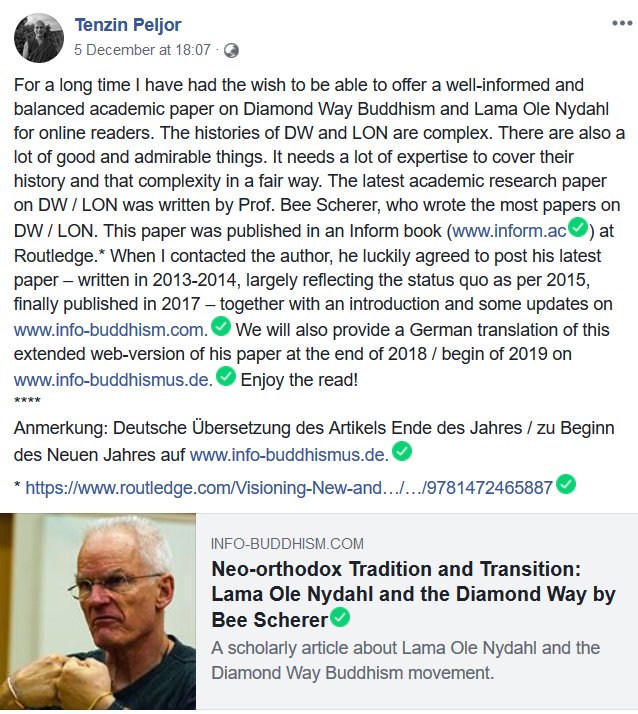 a_chaean's tweet photo. @PeljorTenzin attacks @DiamondWay and @LamaOle, gets sued, loses but won't shut up. Now sneakily hides behind someone else so he can keep attacking. Typical! 

#Greek #FreeTibet #DalaiLama #DalaiLamaIsWrong #RangzenForever #Tibet #Dharamsala #India #EastGermany #rangzen https://t.co/d7lSCEWeZI