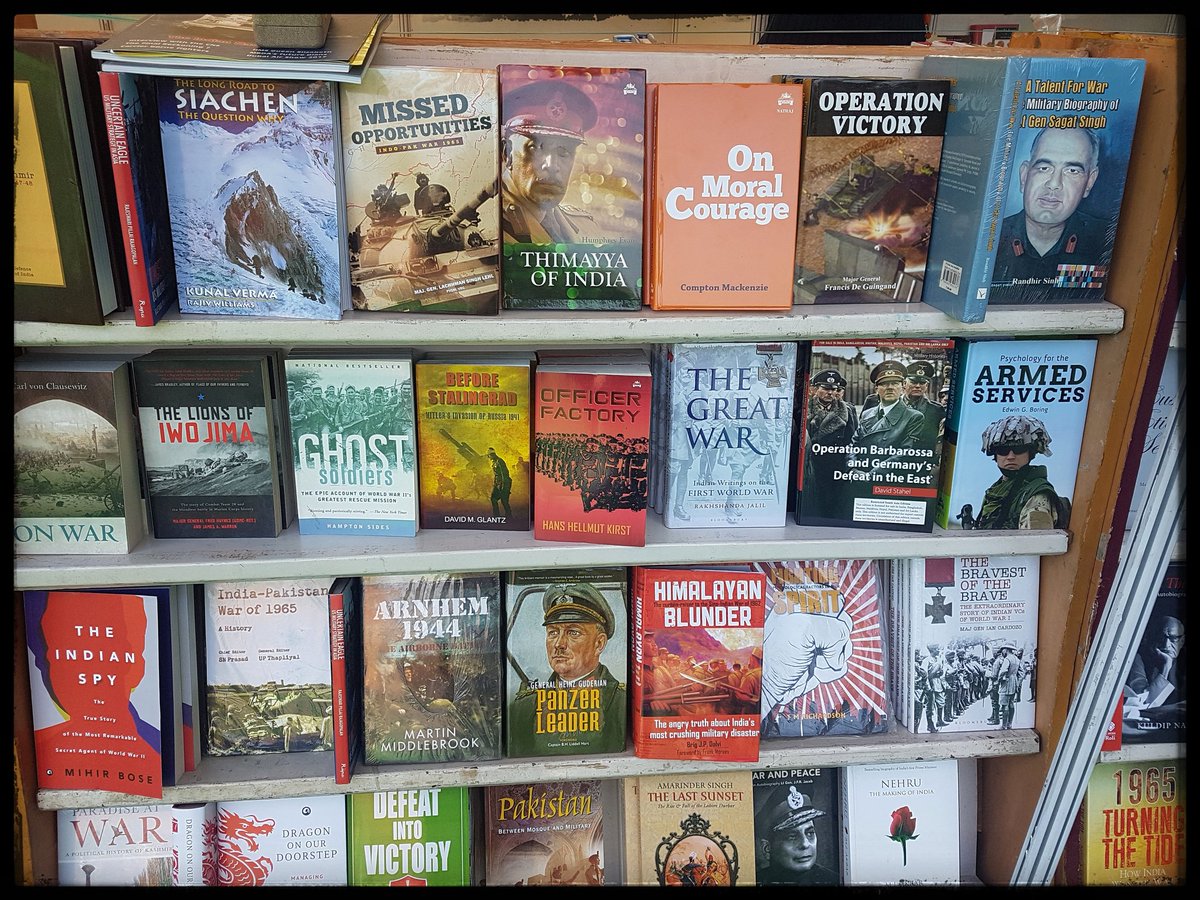 Military Literature is booming; many retired officers are writing on battles, wars, histories and personalities like never before.  #MilitaryLiteratureFestival #militaryliteraturefestival2018 @MilitaryLitFest